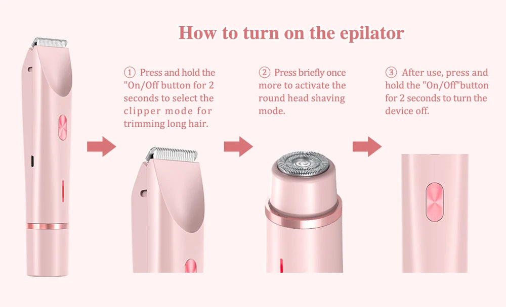 Dual Head Shaver - BEAUTY SMOOTH